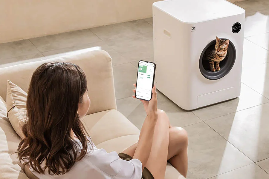 electronic litter boxes